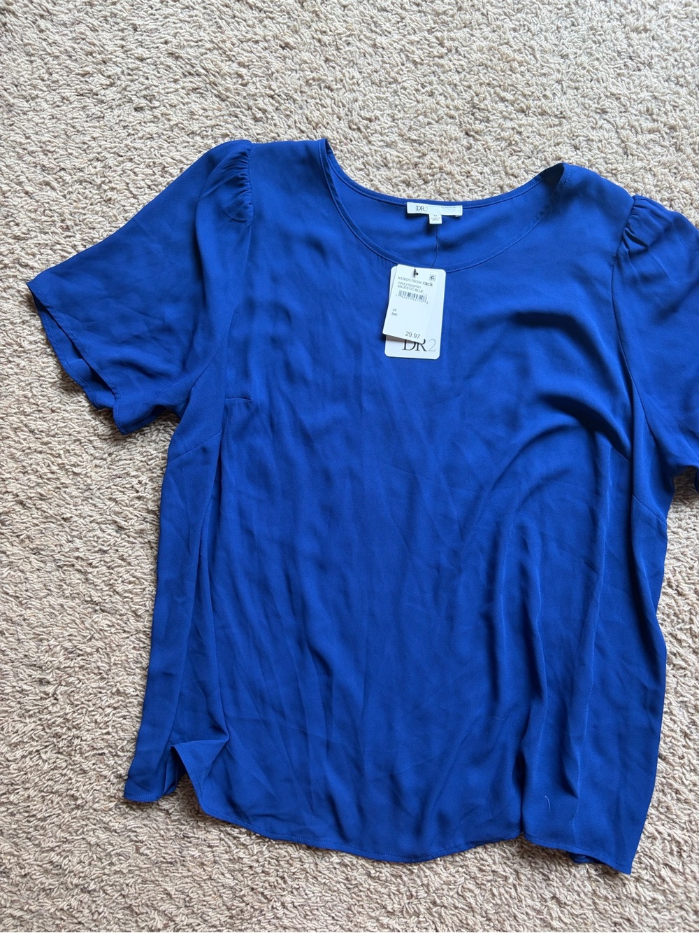DR2 Royal Blue Women's Blouse